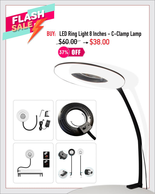 LED Ring Light 8 Inches
