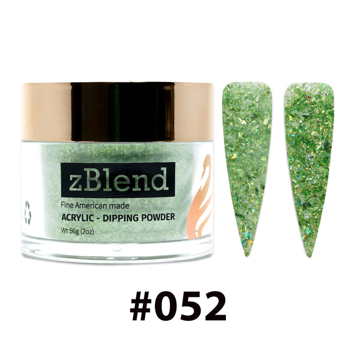 zBlend OR zGel | #041 - #052 Glitter Collection - 12 Colors