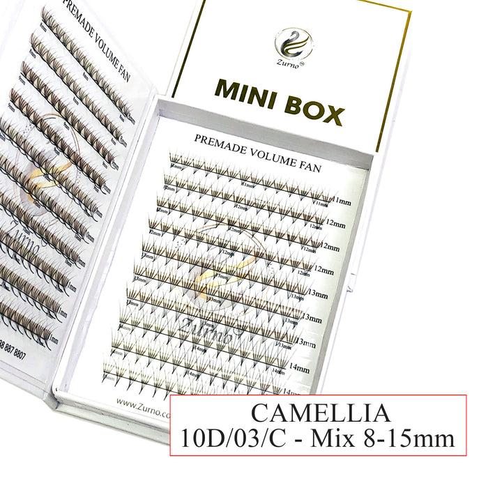 Zurno Lash - Mini Box | Camellia/Wispy - Kim K - Volume