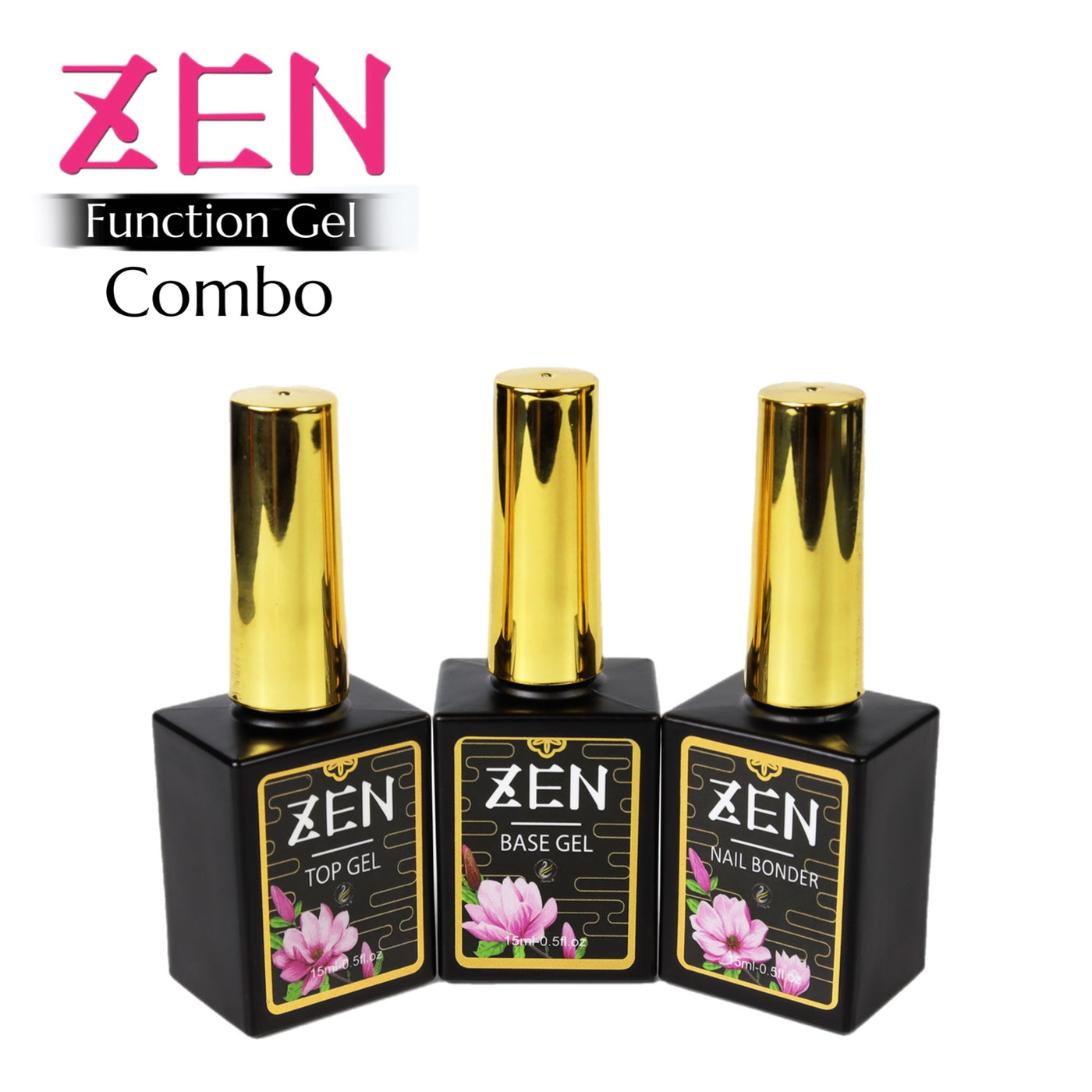 ZEN Builder Gel Refill size Bonder Base Top — Nailsjobs by Zurno