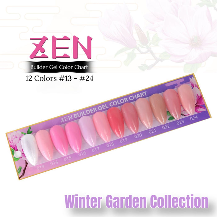 ZEN | Builder Gel Winter Garden Collection #13-#24