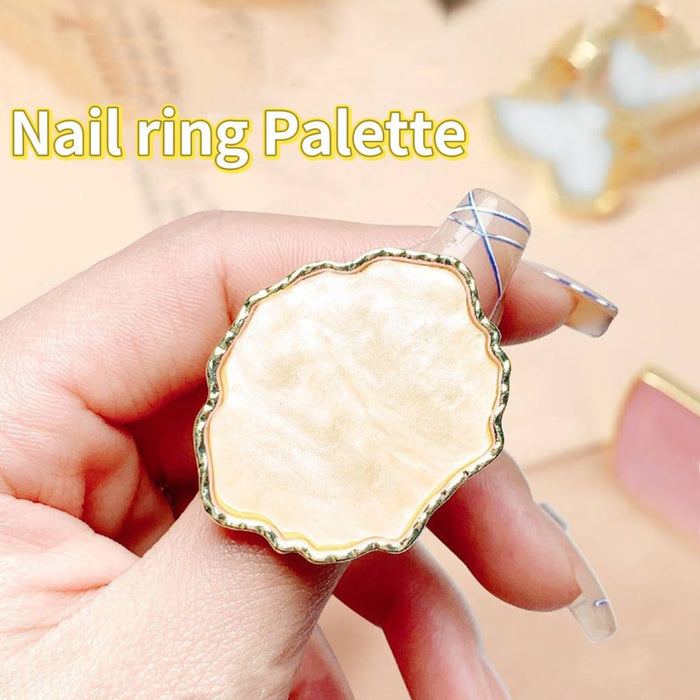 Nail Art Palette Ring