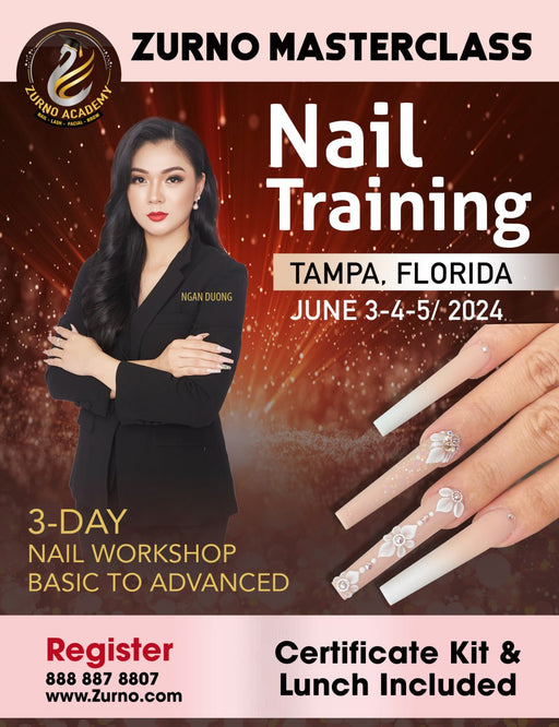 Zurno Academy - Masterclass Nail Training Basic to Advanced