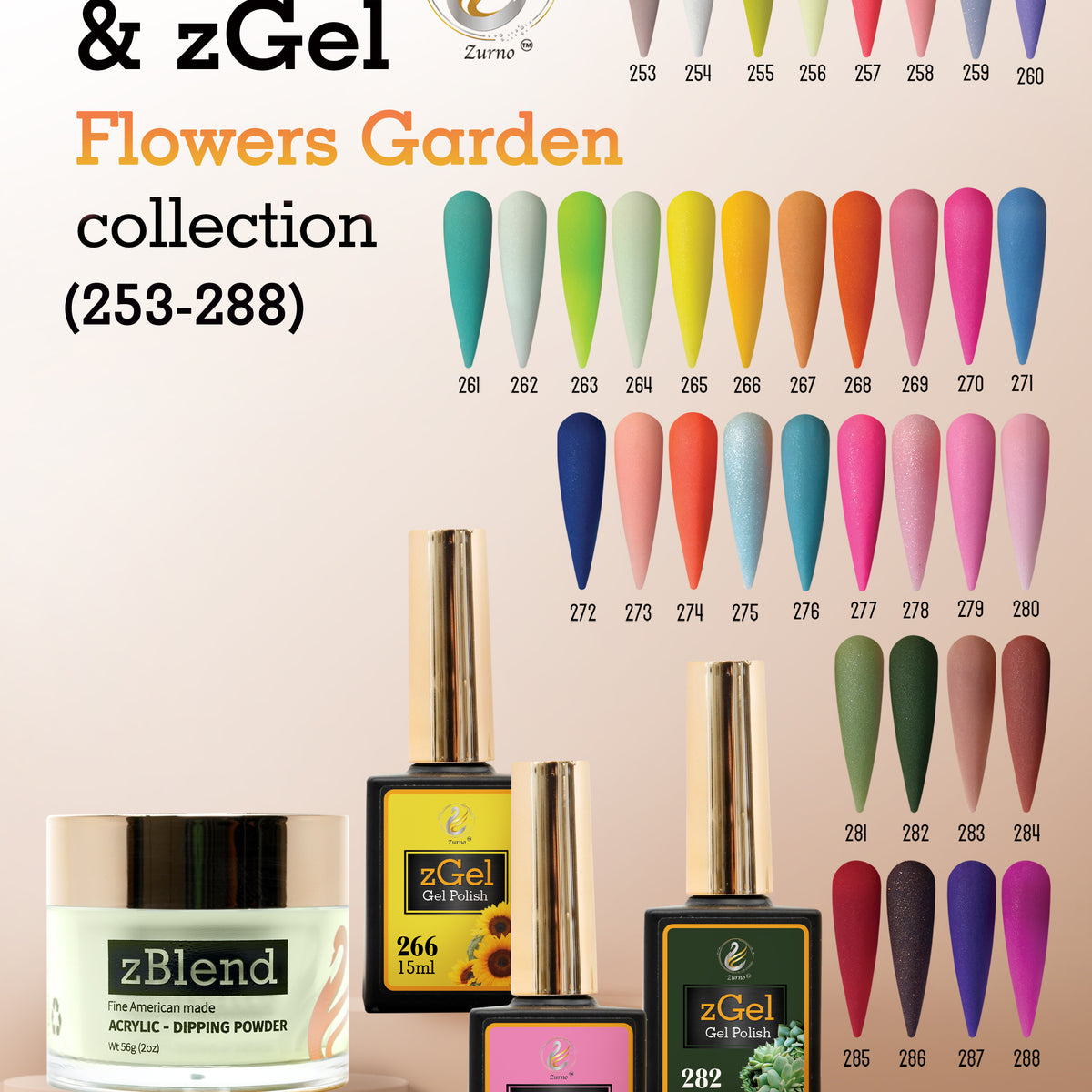 Zurno Glitter Powder | #72 - #88 Opal Collection 17 Colors #78