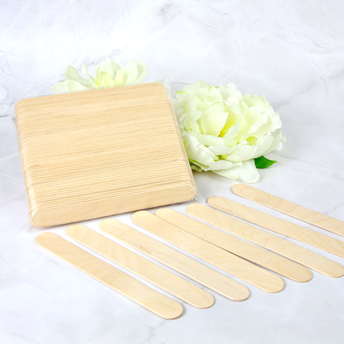 Large Wooden Wax Stick - 100 pcs/bag — Nailsjobs by Zurno