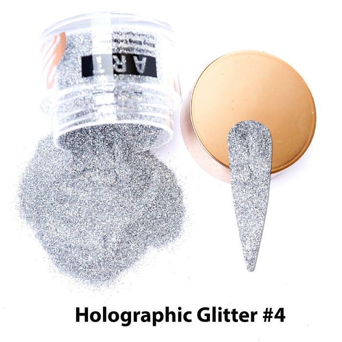 MLOVEW Holographic Nail Foil Glitter,6 Jar Gold Glitter Fake Nail  Confetti,Holographic Glitter Irregular Nail Glitter Powder Nail Sequin  Crafts