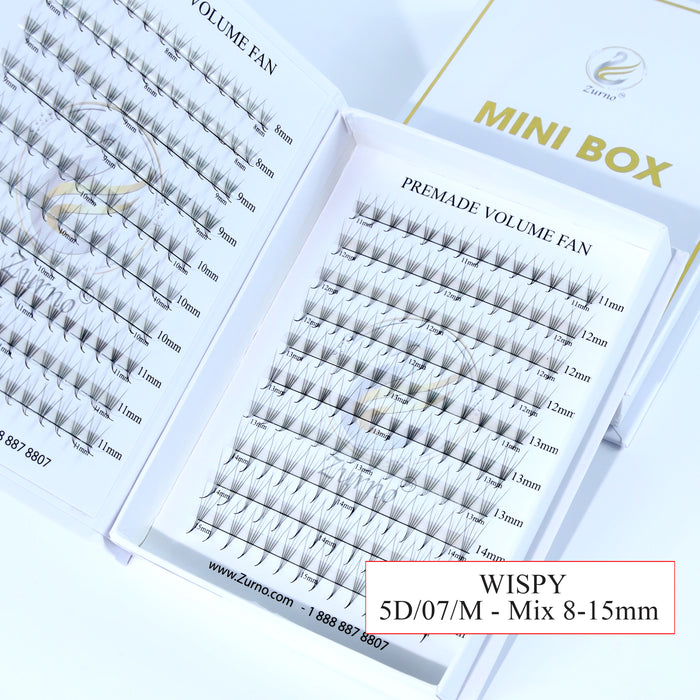 Zurno Lash - Mini Box | Camellia/Wispy - Kim K - Volume