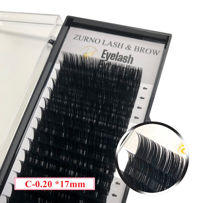 Classic Lash - C Curl - Thickness & Length Optional
