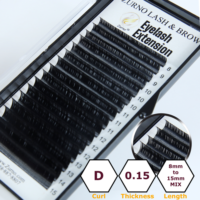 Classic Lash - D Curl - Thickness & Length Optional