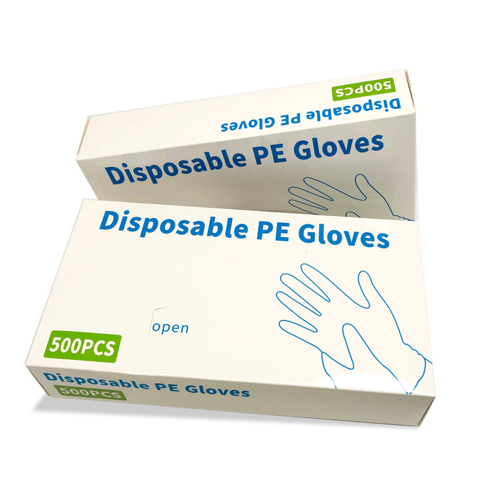 Disposable PE Gloves - 1000 pcs
