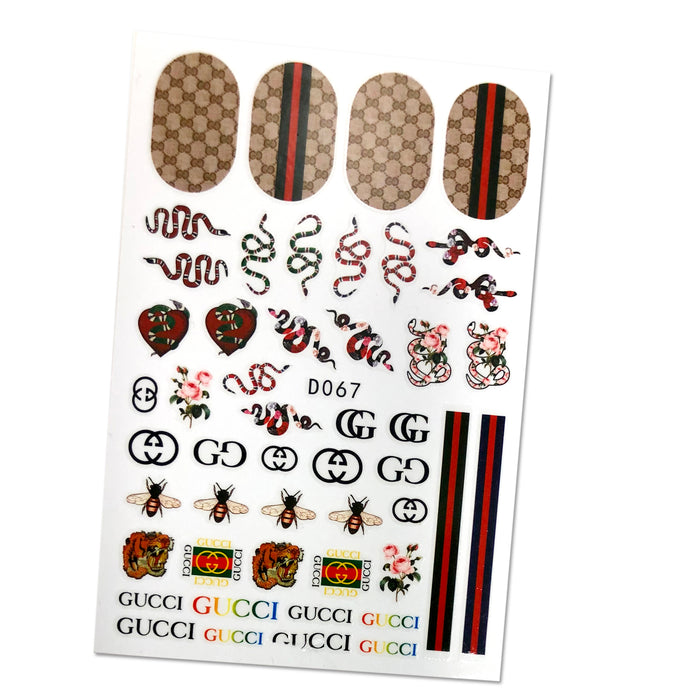 Nail stickers Brand R213 - QD Nails
