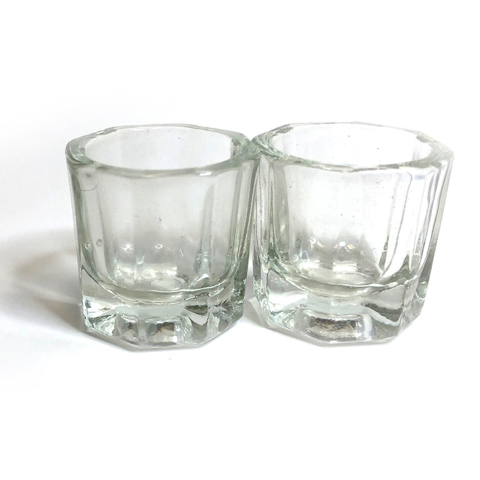 Dappen Dish - Glass Crystal Cup (2pcs)