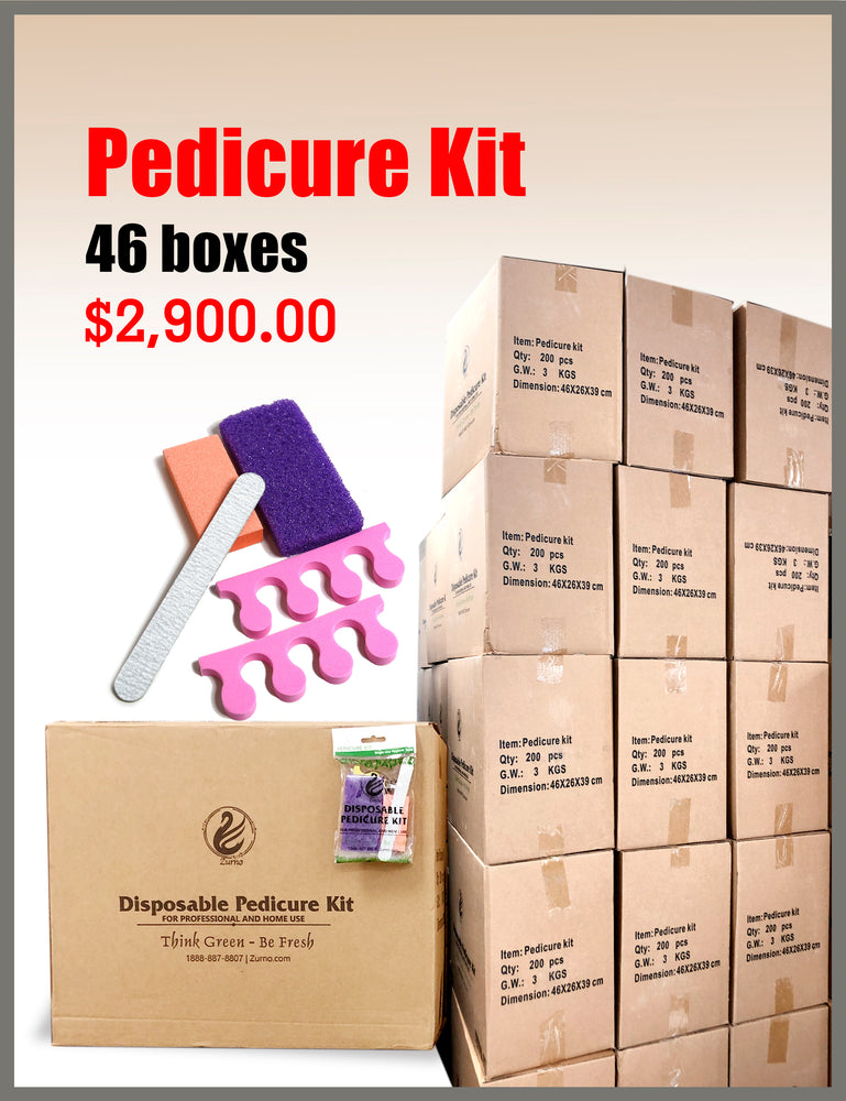 Disposable Bundle - Pallet Pedicure Kit - 46 boxes