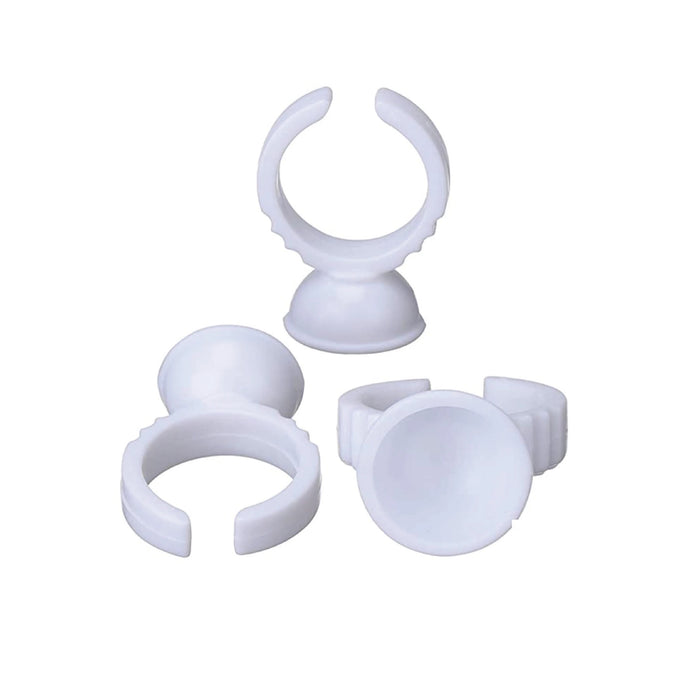 Lash Tool - Glue Holder - Round Ring - 100 pcs