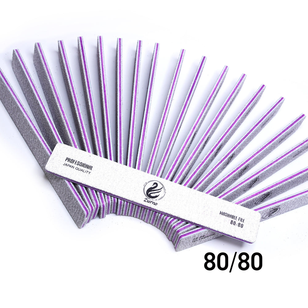 Japan Quality - Zebra Nail File 80/80 - 100/100 - 80/180