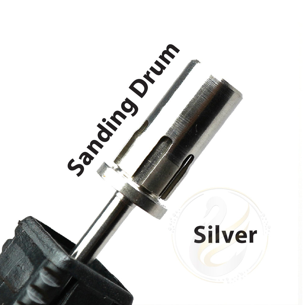 Sanding Drum Drill Bit - Silver