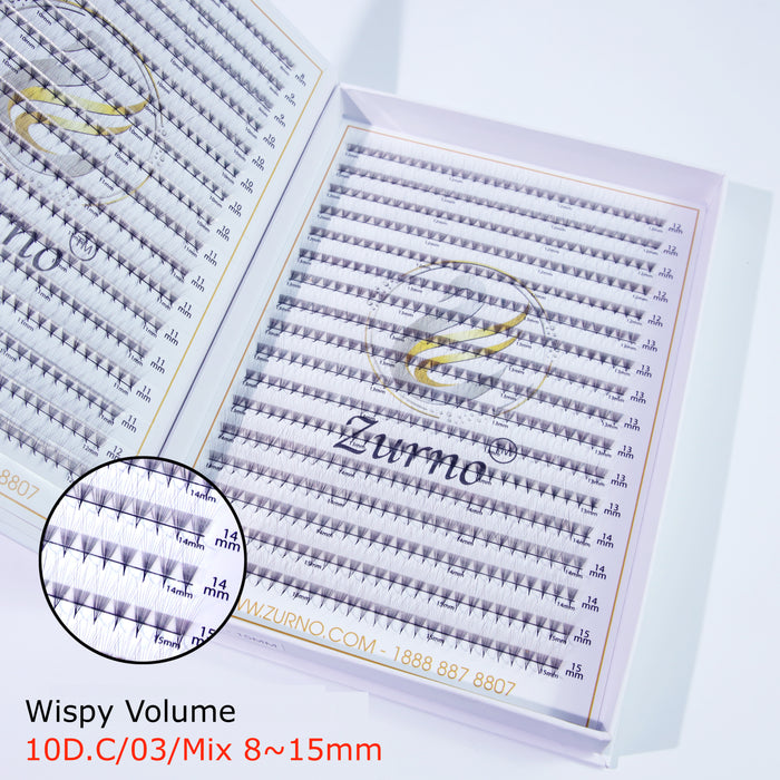 Zurno Lash - Wispy Volume Box 10D-16D-20D