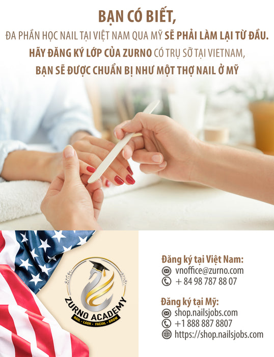 Zurno Academy - Vietnam Nail Training Class